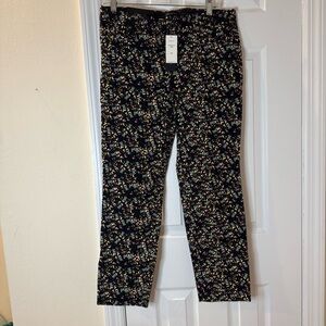 Floral Print Banana Republic Sloan Pants